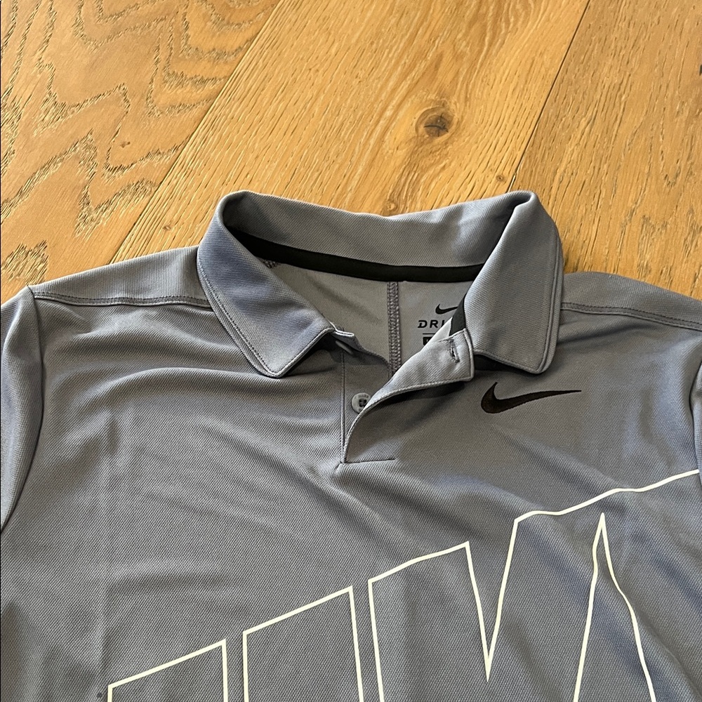 Nike Men's Blue Polo Shirt - Picture 4 of 5